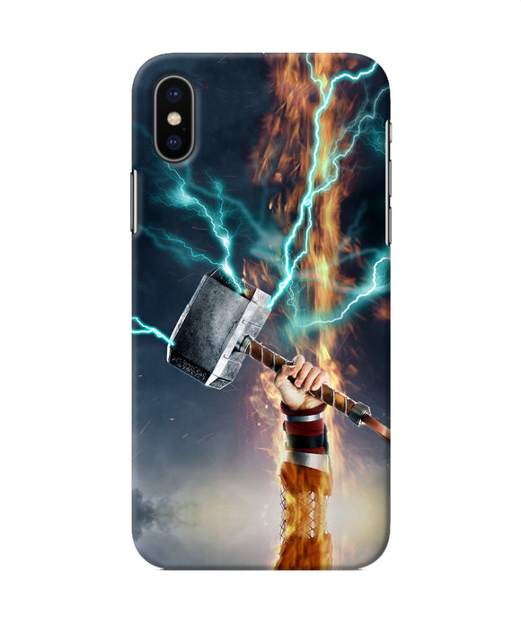 Thor Hammer Mjolnir Iphone X Back Cover