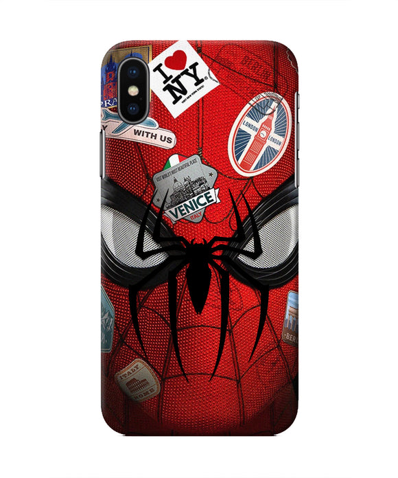 Spiderman Far from Home Iphone X Real 4D Back Cover
