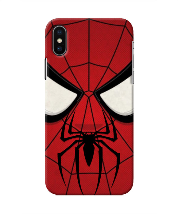 Spiderman Face Iphone X Real 4D Back Cover