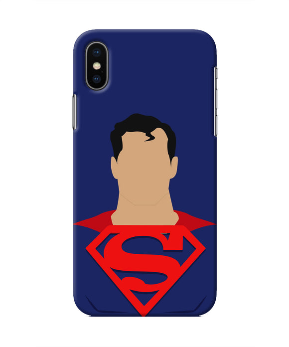Superman Cape Iphone X Real 4D Back Cover
