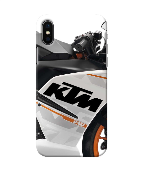 KTM Bike Iphone X Real 4D Back Cover