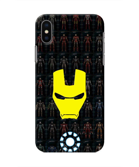 Iron Man Suit Iphone X Real 4D Back Cover