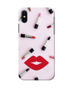 Lips Lipstick Shades Iphone X Real 4D Back Cover