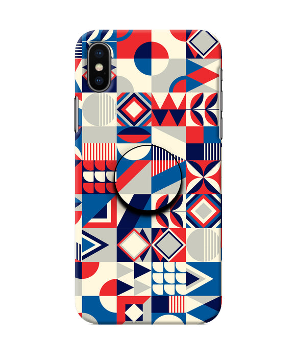 Colorful Pattern Iphone X Pop Case