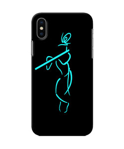 Lord Krishna Sketch Iphone X Back Cover