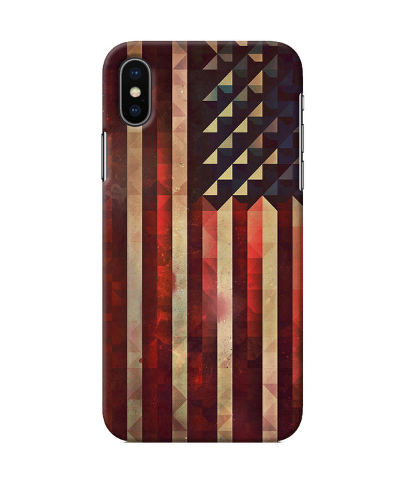 Vintage Us Flag Iphone X Back Cover