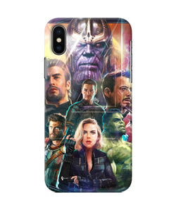 Avengers Poster Iphone X Back Cover