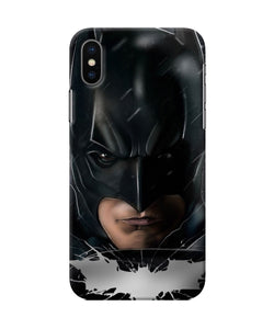 Batman Black Mask Iphone X Back Cover