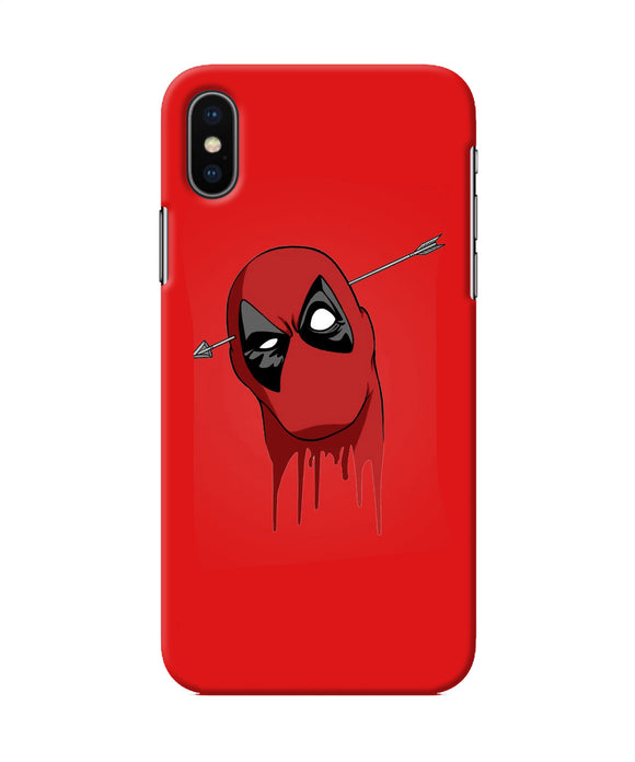 Funny Deadpool Iphone X Back Cover