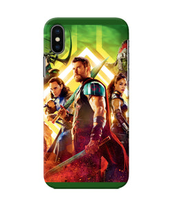 Avengers Thor Poster Iphone X Back Cover