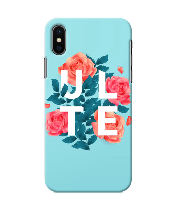Soul Mate Two Iphone X Back Cover