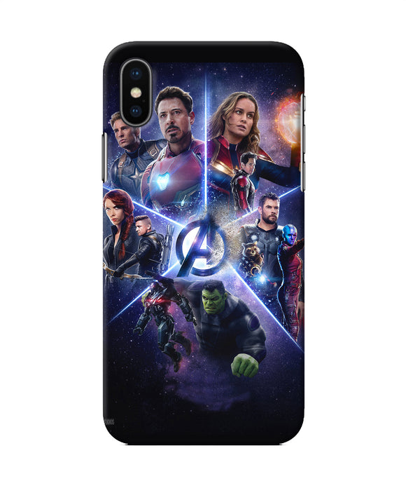 Avengers Super Hero Poster Iphone X Back Cover