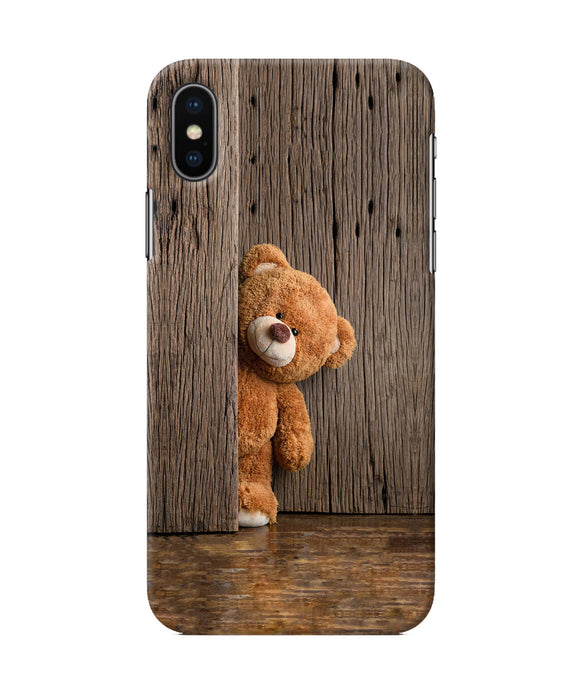 Teddy Wooden Iphone X Back Cover
