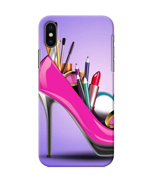 Makeup Heel Shoe Iphone X Back Cover