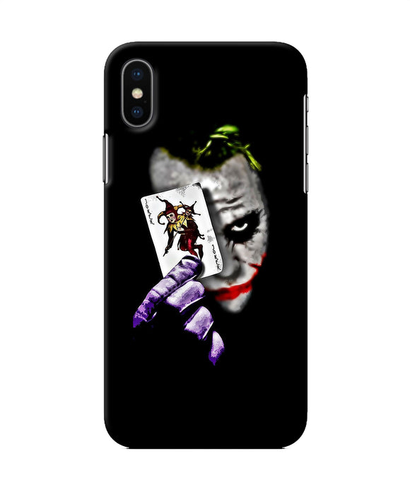Joker Card Iphone X Back Cover
