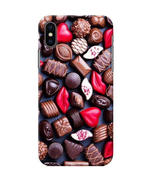 Valentine Special Chocolates Iphone X Back Cover