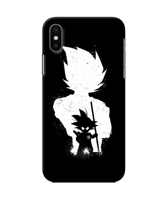 Goku Night Little Character Iphone X Back Cover