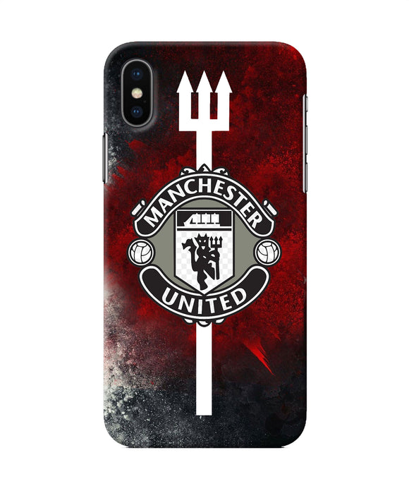 Manchester United Iphone X Back Cover