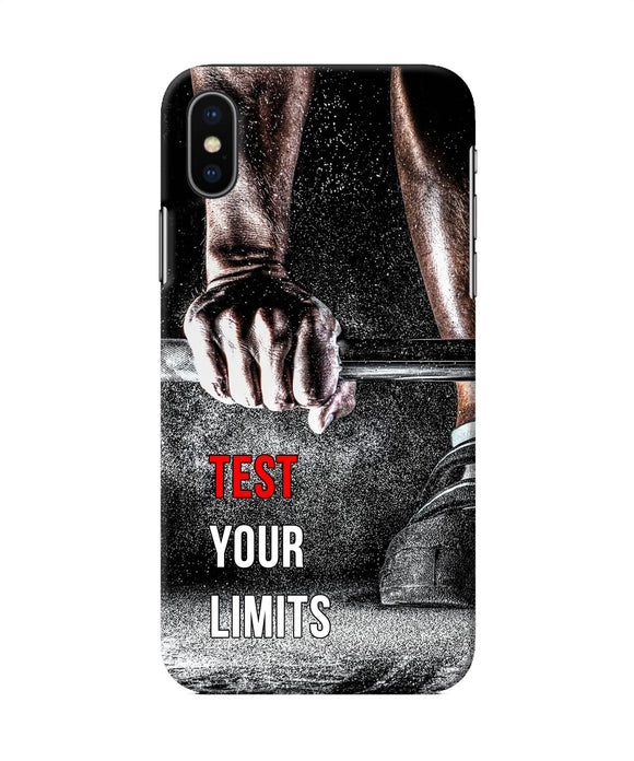 Test Your Limit Quote Iphone X Back Cover