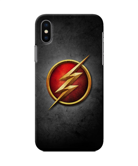 Flash Logo Iphone X Back Cover