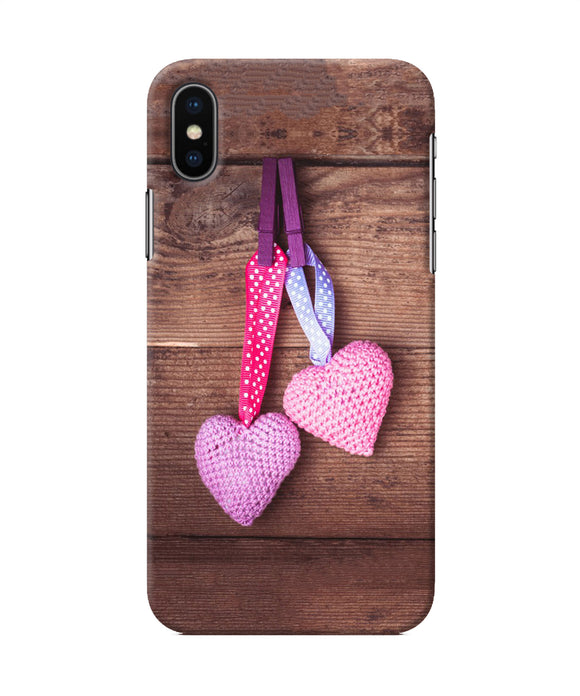 Two Gift Hearts Iphone X Back Cover