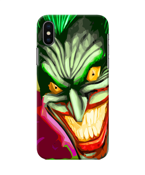 Joker Smile Iphone X Back Cover