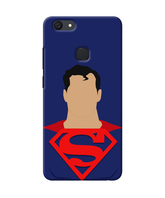 Superman Cape Vivo V7 Real 4D Back Cover