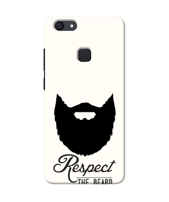 Respect the Beard Vivo V7 Real 4D Back Cover