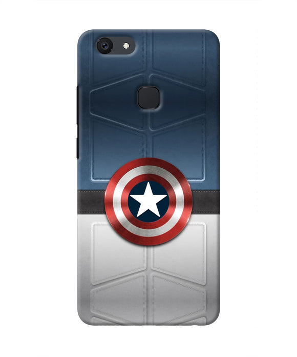 Captain America Suit Vivo V7 Real 4D Back Cover