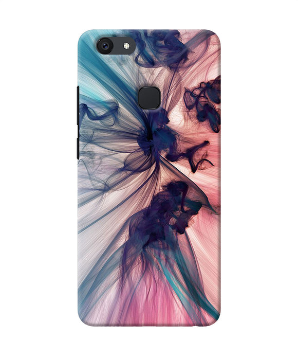 Abstract Black Smoke Vivo V7 Back Cover Case Online at Best Price