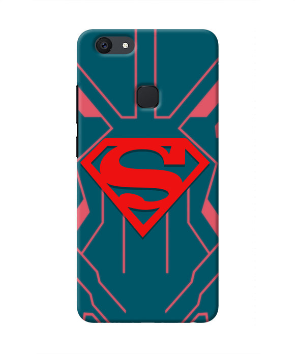 Superman Techno Vivo V7 plus Real 4D Back Cover