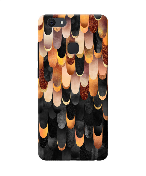 Abstract Wooden Rug Vivo V7 Plus Back Cover