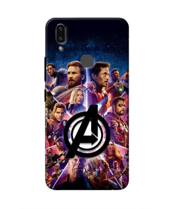 Avengers Superheroes Vivo V9/V9 Pro/V9 Youth Real 4D Back Cover