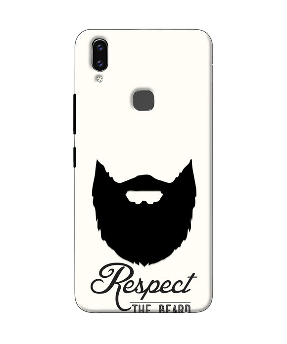 Respect the Beard Vivo V9/V9 Pro/V9 Youth Real 4D Back Cover