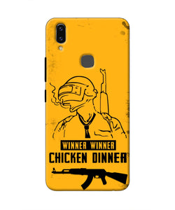 PUBG Chicken Dinner Vivo V9/V9 Pro/V9 Youth Real 4D Back Cover