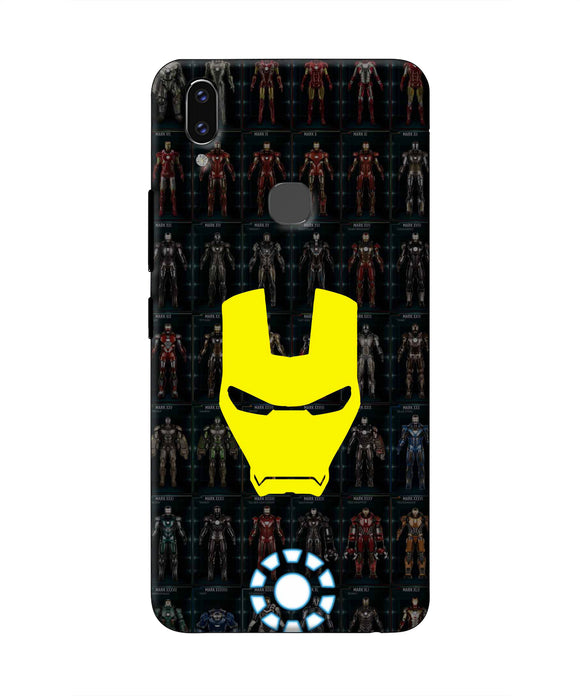 Iron Man Suit Vivo V9/V9 Pro/V9 Youth Real 4D Back Cover