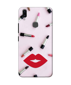 Lips Lipstick Shades Vivo V9/V9 Pro/V9 Youth Real 4D Back Cover