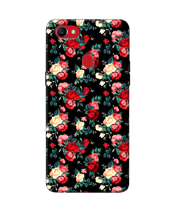 Rose Pattern Oppo F7 Back Cover