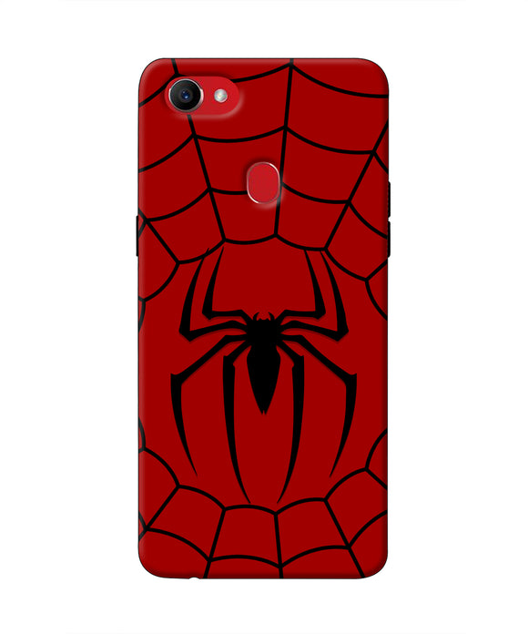 Spiderman Web Oppo F7 Real 4D Back Cover