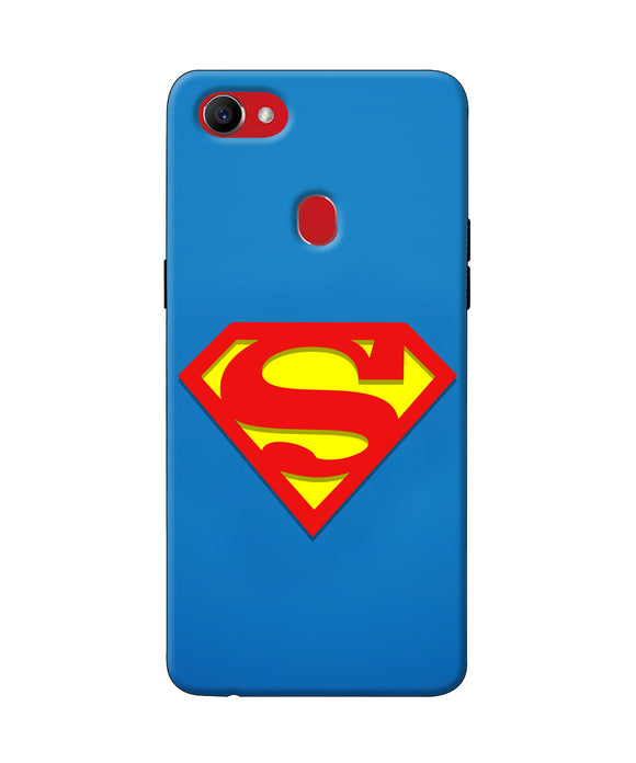 Superman Blue Oppo F7 Real 4D Back Cover