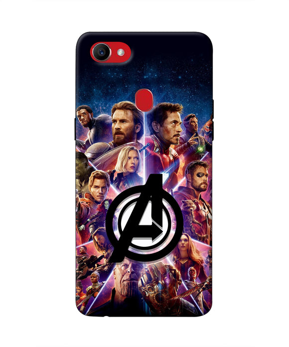 Avengers Superheroes Oppo F7 Real 4D Back Cover