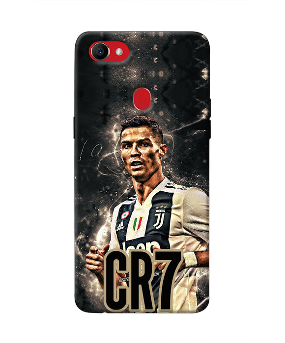 CR7 Dark Oppo F7 Real 4D Back Cover