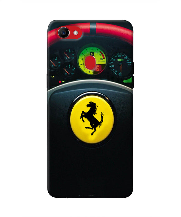 Ferrari Steeriing Wheel Oppo F7 Real 4D Back Cover