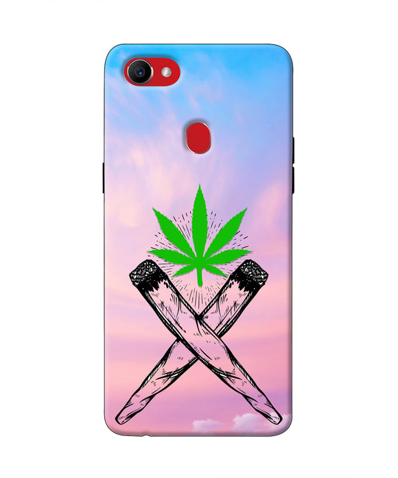 Weed Dreamy Oppo F7 Real 4D Back Cover