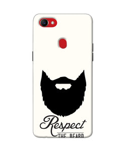 Respect the Beard Oppo F7 Real 4D Back Cover