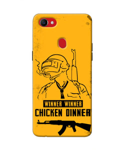 PUBG Chicken Dinner Oppo F7 Real 4D Back Cover