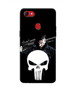 Punisher Character Oppo F7 Real 4D Back Cover