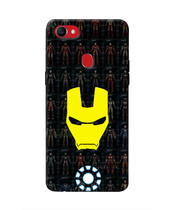 Iron Man Suit Oppo F7 Real 4D Back Cover