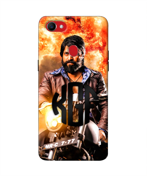 Rocky Bhai on Bike Oppo F7 Real 4D Back Cover