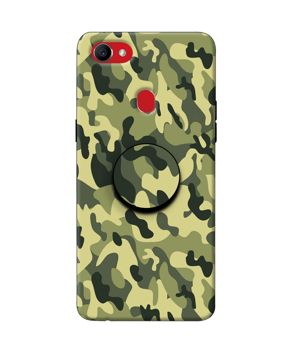 Camouflage Oppo F7 Pop Case